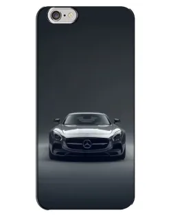 Чехол для iPhone 6 Plus / 6s Plus с картинкой «Mercedes на черном»