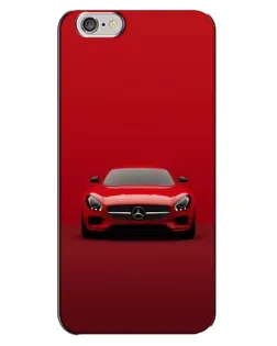 Чехол для iPhone 6 Plus / 6s Plus с картинкой «Красный Mercedes AMG»