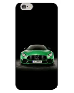 Чохол для iPhone 6 Plus / 6s Plus з картинкою «Mercedes — неоновий лого»