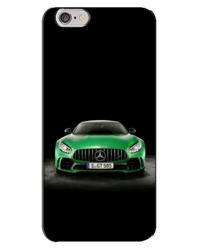 Чохол для iPhone 6 Plus / 6s Plus з картинкою «Mercedes — неоновий лого»