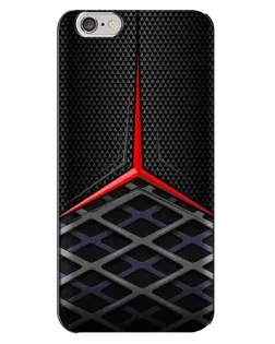 Чохол для iPhone 6 Plus / 6s Plus з картинкою «Mercedes Carbon Grid»