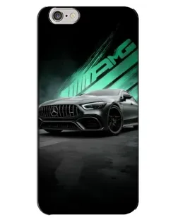 Чохол для iPhone 6 Plus / 6s Plus з картинкою «Темний Mercedes AMG»