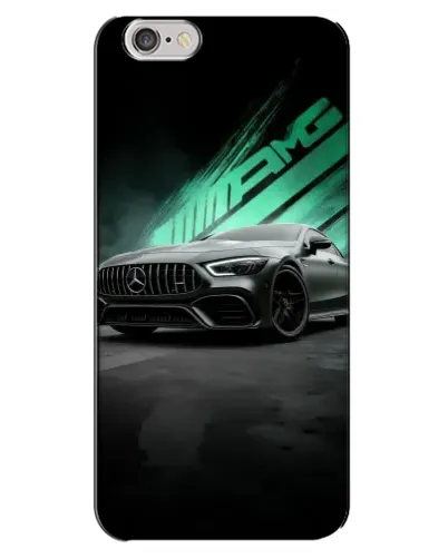 Чохол для iPhone 6 Plus / 6s Plus з картинкою «Темний Mercedes AMG»