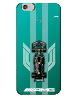 Чохол для iPhone 6 Plus / 6s Plus з картинкою «Mercedes AMG Petronas»