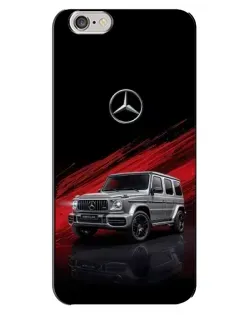 Чохол для iPhone 6 Plus / 6s Plus з картинкою «Mercedes G-Class червоний»