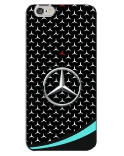 Чохол для iPhone 6 Plus / 6s Plus з картинкою «Mercedes — бірюзовий акцент»