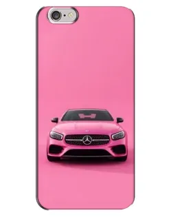 Чохол для iPhone 6 Plus / 6s Plus з картинкою «Рожевий Mercedes AMG»