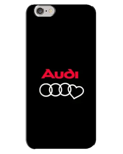 Чохол для iPhone 6 Plus / 6s Plus з картинкою «Логотип Audi Heart»