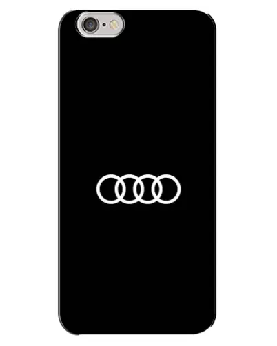 Чохол для iPhone 6 Plus / 6s Plus з картинкою «Audi White Logo»