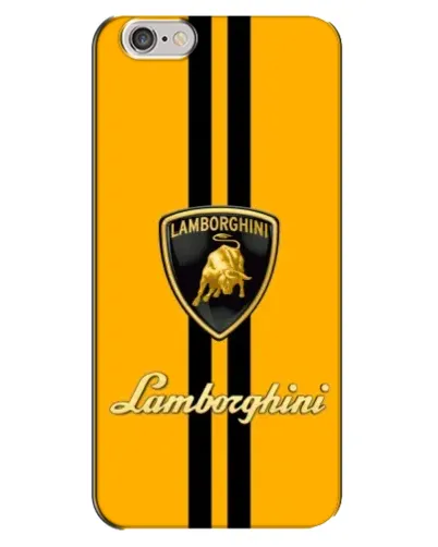 Чохол для iPhone 6 Plus / 6s Plus з картинкою «Lamborghini Stripe жовтий» Чохол для iPhone 6 Plus / 6s Plus з картинкою «Lamborghini Stripe жовтий»