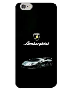Чохол для iPhone 6 Plus / 6s Plus з картинкою «Логотип Lamborghini класика»