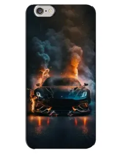 Чохол для iPhone 6 Plus / 6s Plus з картинкою «Lamborghini димна естетика»