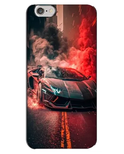 Чохол для iPhone 6 Plus / 6s Plus з картинкою «Lamborghini червоний дим» Чохол для iPhone 6 Plus / 6s Plus з картинкою «Lamborghini червоний дим»