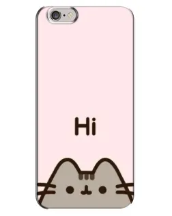 Чохол для iPhone 6 Plus / 6s Plus з картинкою «Пушин каже Hi»