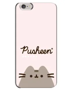 Чохол для iPhone 6 Plus / 6s Plus з картинкою «Pusheen логотип»