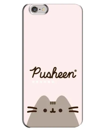 Чохол для iPhone 6 Plus / 6s Plus з картинкою «Pusheen логотип»