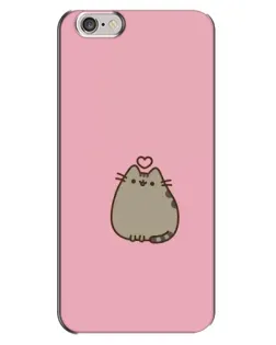 Чохол для iPhone 6 Plus / 6s Plus з картинкою «Pusheen серце»