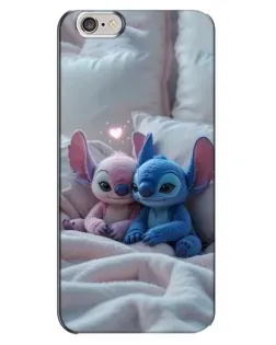 Чехол для iPhone 6 Plus / 6s Plus с картинкой «Плюшевые Стич Ангел»