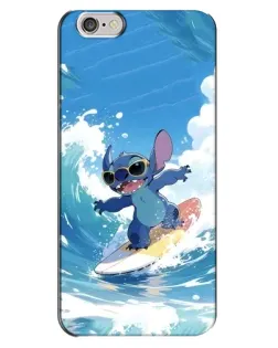 Чехол для iPhone 6 Plus / 6s Plus с картинкой «Стич на волне»
