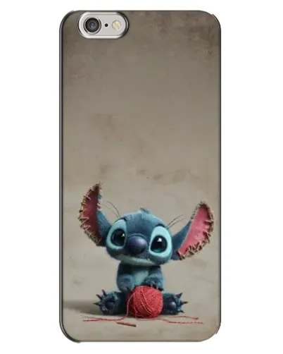Чохол для iPhone 6 Plus / 6s Plus з картинкою «Стіч на чоричневому фоні»