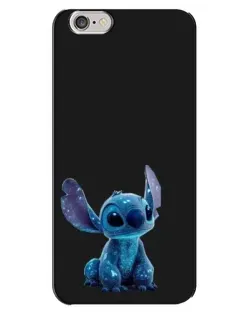 Чехол для iPhone 6 Plus / 6s Plus с картинкой «Стич на черном»