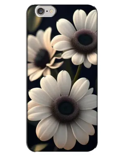 Чохол для iPhone 6 Plus / 6s Plus з картинкою «Білі маргаритки макро»