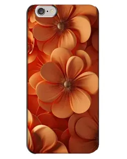 Чохол для iPhone 6 Plus / 6s Plus з картинкою «Помаранчева макро квітка»