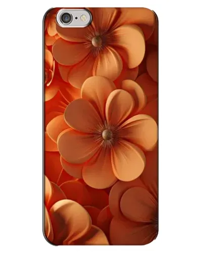 Чохол для iPhone 6 Plus / 6s Plus з картинкою «Помаранчева макро квітка»