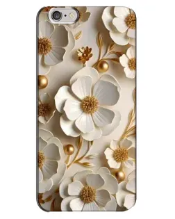 Чохол для iPhone 6 Plus / 6s Plus з картинкою «Білі паперові квіти»