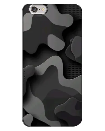 Чохол для iPhone 6 Plus / 6s Plus з картинкою «Темний абстрактний камуфляж»