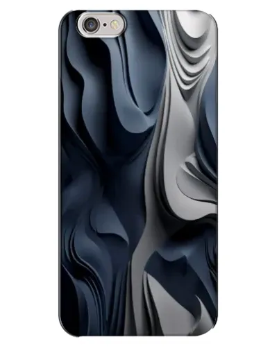 Чохол для iPhone 6 Plus / 6s Plus з картинкою «Об'ємні сині складки»