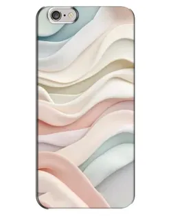 Чохол для iPhone 6 Plus / 6s Plus з картинкою «Пастельні ніжні хвилі»
