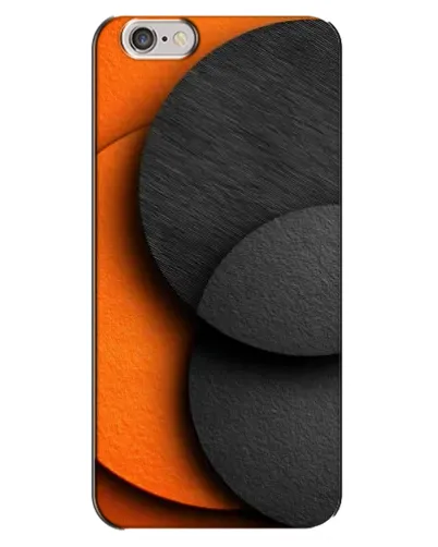 Чохол для iPhone 6 Plus / 6s Plus з картинкою «Геометрія помаранчевих кіл»