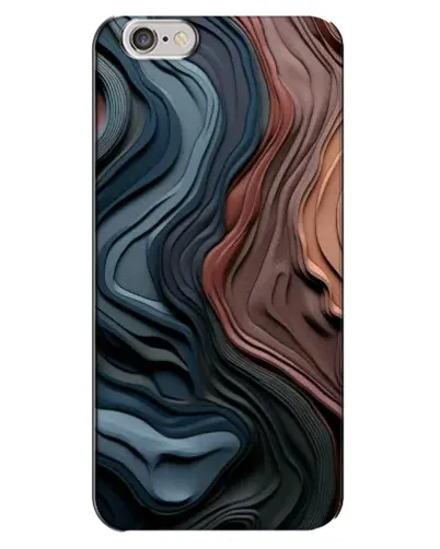 Чохол для iPhone 6 Plus / 6s Plus з картинкою «Кольорові хвилі каньйону»