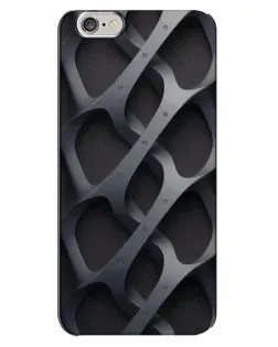 Чохол для iPhone 6 Plus / 6s Plus з картинкою «Об'ємне сіре плетіння»
