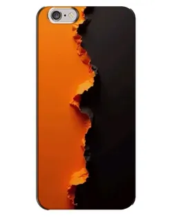 Чохол для iPhone 6 Plus / 6s Plus з картинкою «Помаранчевий розлом»