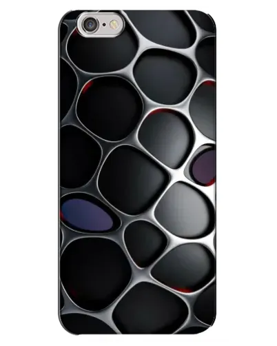 Чохол для iPhone 6 Plus / 6s Plus з картинкою «Об'ємна темна решітка»