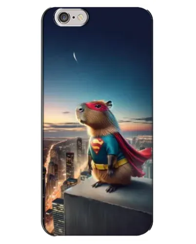 Чехол для iPhone 6 Plus / 6s Plus с картинкой «Капи-мен супергерой»