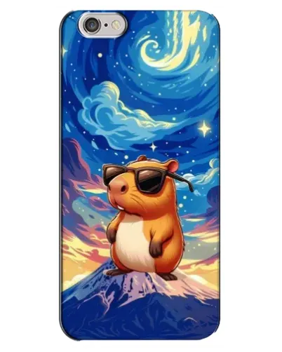 Чехол для iPhone 6 Plus / 6s Plus с картинкой «Капибара Ван Гога»