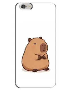 Чехол для iPhone 6 Plus / 6s Plus с картинкой «Толстенькая капибара»
