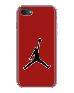 Чохол для iPhone 6 / 6s з картинкою «Jordan Red Back»