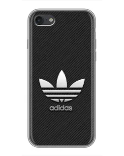 Чохол для iPhone 6 / 6s з картинкою «Adidas Карбонова текстура»
