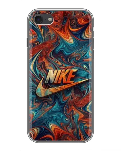 Чохол для iPhone 6 / 6s з картинкою «Nike в абстракції»