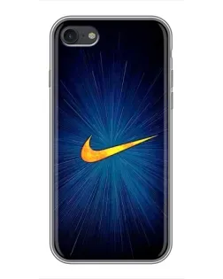 Чехол для iPhone 6 / 6s с картинкой «Синий пульс Nike»