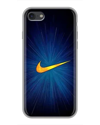 Чехол для iPhone 6 / 6s с картинкой «Синий пульс Nike» Чехол для iPhone 6 / 6s с картинкой «Синий пульс Nike»