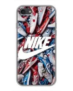 Чехол для iPhone 6 / 6s с картинкой «Коллаж кроссовок Найк»