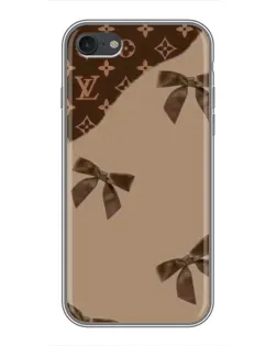 Чохол для iPhone 6 / 6s з картинкою «LV — кавовий атлас»
