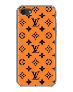 Чохол для iPhone 6 / 6s з картинкою «Помаранчевий стиль LV»