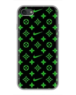 Чохол для iPhone 6 / 6s з картинкою «Неоновий принт LV»