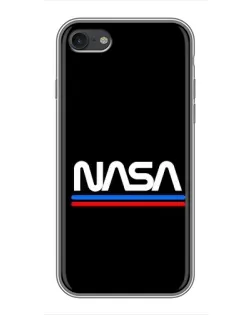 Чохол для iPhone 6 / 6s з картинкою «NASA — класика Red Blue»